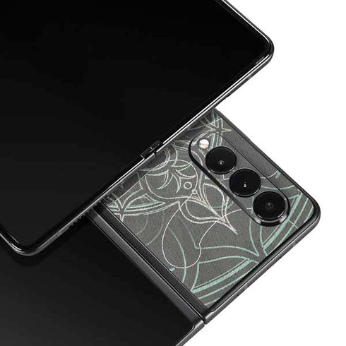 Grey Serenity Galaxy Z Fold3 5G Skin