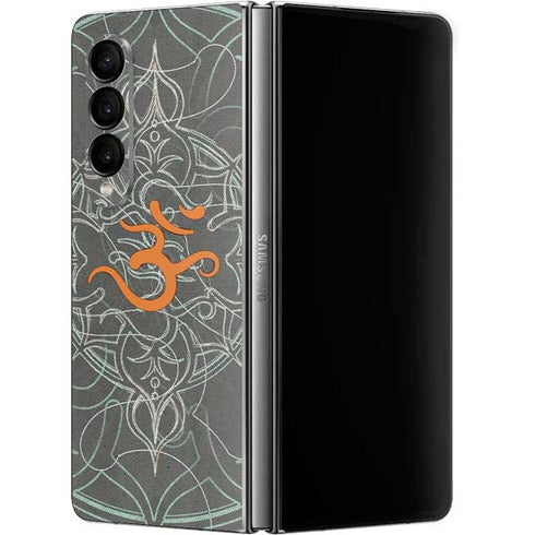Grey Serenity Galaxy Z Fold4 5G Skin
