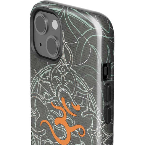 Grey Serenity iPhone 15 Plus Impact Case