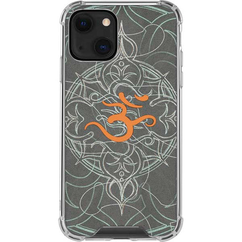 Grey Serenity iPhone 14 Plus Clear Case