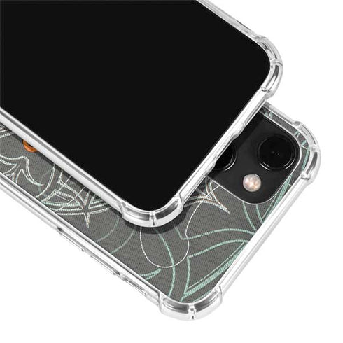 Grey Serenity iPhone 14 Plus Clear Case