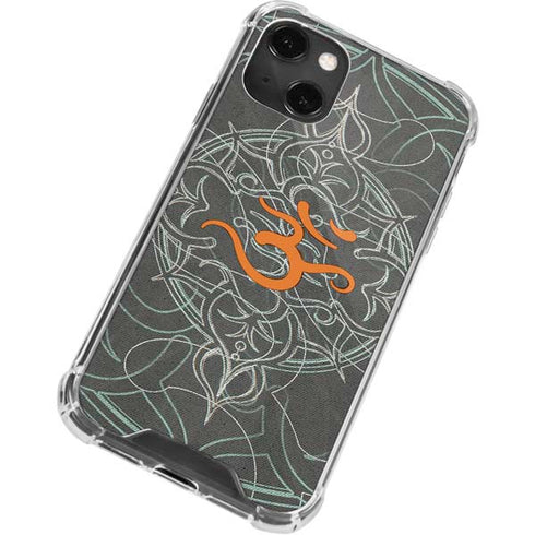 Grey Serenity iPhone 14 Plus Clear Case