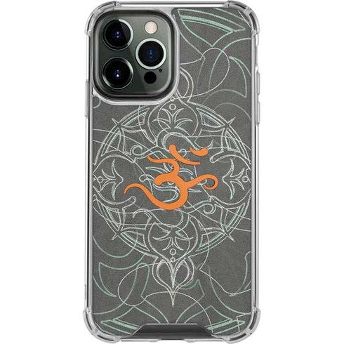Grey Serenity iPhone 14 Pro Max Clear Case