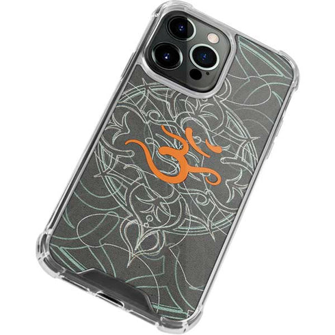 Grey Serenity iPhone 15 Pro Max Clear Case