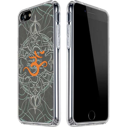 Grey Serenity iPhone SE (2nd & 3rd Gen) Clear Case