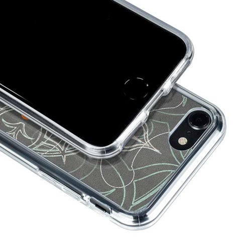 Grey Serenity iPhone SE (2nd & 3rd Gen) Clear Case