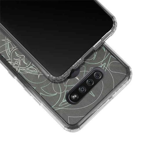 Grey Serenity LG K51/Q51 Clear Case