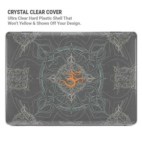 Grey Serenity MacBook Pro 16in (2021-25) Case plus Skin