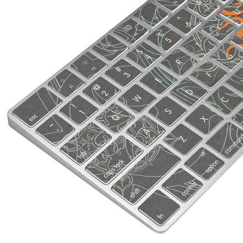 Grey Serenity Magic Keyboard Skin