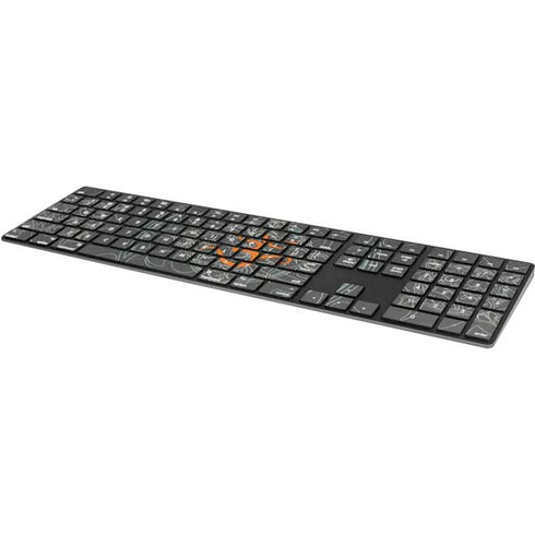 Grey Serenity Magic Keyboard with Numeric Keypad Skin