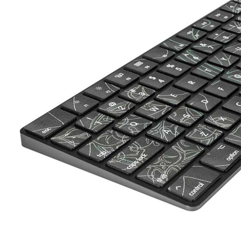 Grey Serenity Magic Keyboard with Numeric Keypad Skin