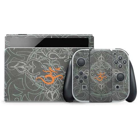Grey Serenity Nintendo Switch OLED (2021) Skin