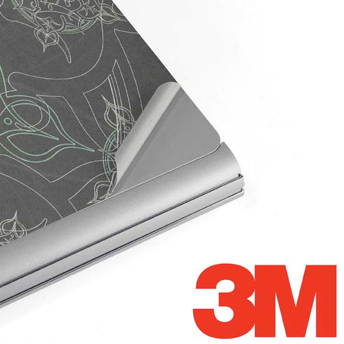 Grey Serenity Surface Book 2 13.5in Skin