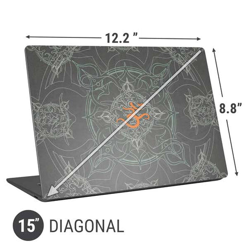 Grey Serenity Universal Laptop 15in (12.2 x 8.8in) Skin