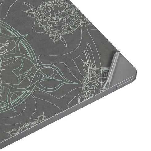 Grey Serenity Universal Laptop 16in (13 x 9.4in) Skin