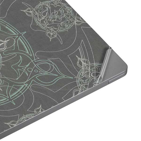 Grey Serenity Universal Laptop 17in (13.8 x 10in) Skin