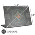Grey Serenity Universal Laptop 18in (14.6 x 10.6in) Skin