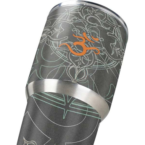 Grey Serenity Yeti 30oz Rambler Tumbler Skin