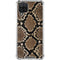 Serpent Animal Print Galaxy A12 Clear Case
