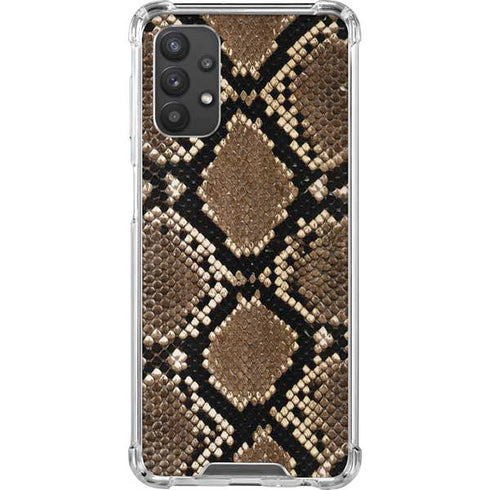 Serpent Animal Print Galaxy A32 5G Clear Case