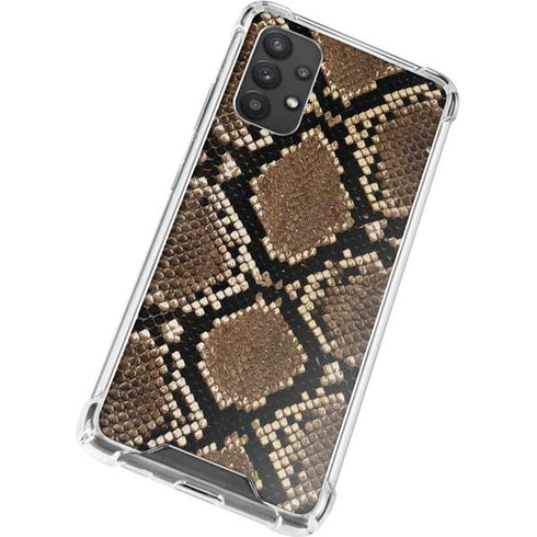 Serpent Animal Print Galaxy A32 5G Clear Case