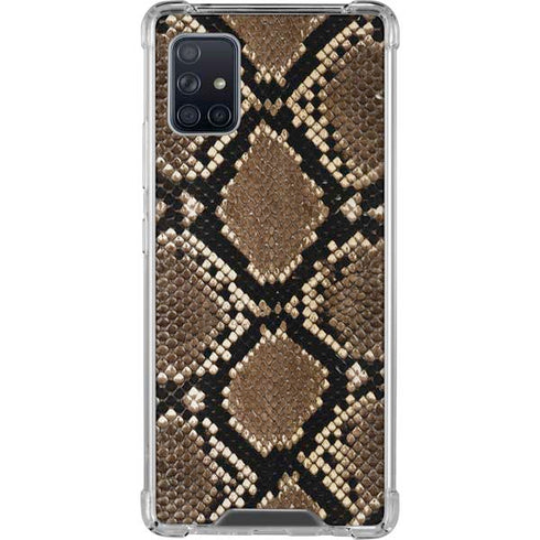 Serpent Animal Print Galaxy A51 5G Clear Case