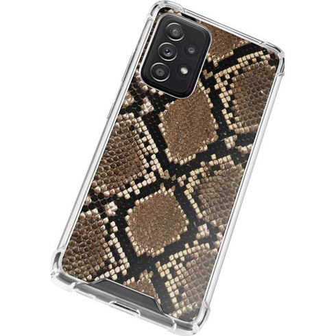 Serpent Animal Print Galaxy A52 5G Clear Case