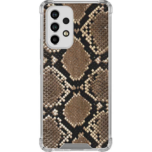 Serpent Animal Print Galaxy A53 5G Clear Case