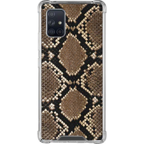 Serpent Animal Print Galaxy A71 5G Clear Case