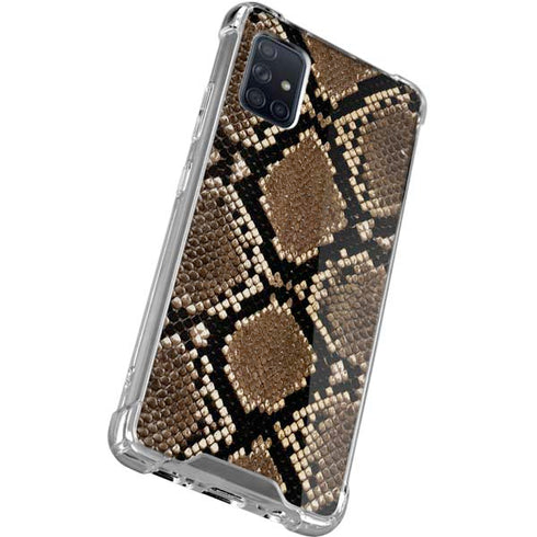 Serpent Animal Print Galaxy A71 5G Clear Case