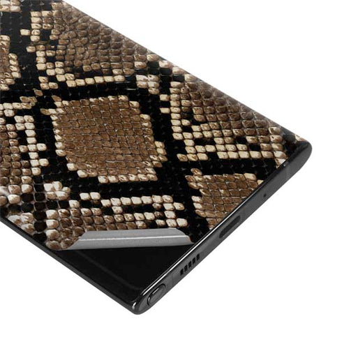 Serpent Animal Print Galaxy Note 10 Plus Skin