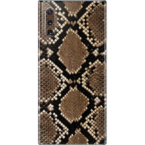 Serpent Animal Print Galaxy Note 10 Skin