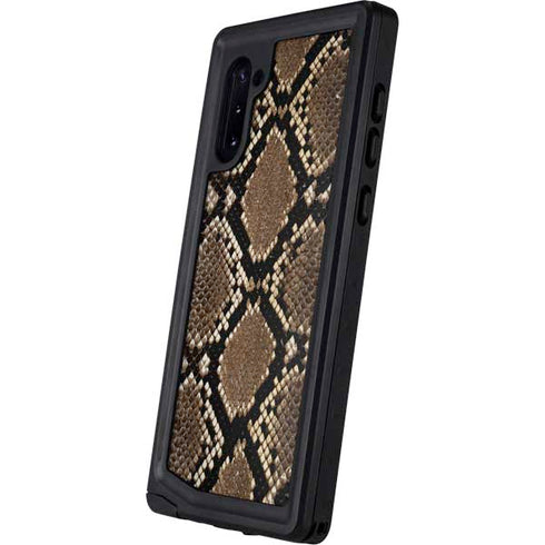 Serpent Animal Print Galaxy Note 10 Waterproof Case