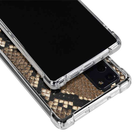 Serpent Animal Print Galaxy Note20 5G Clear Case