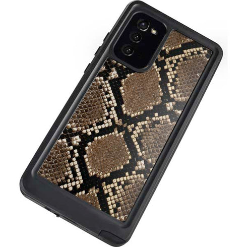 Serpent Animal Print Galaxy Note20 5G Waterproof Case