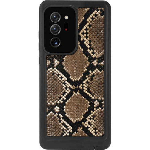 Serpent Animal Print Galaxy Note20 Ultra 5G Waterproof Case