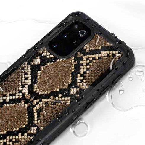 Serpent Animal Print Galaxy S20 Plus Waterproof Case