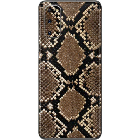 Serpent Animal Print Galaxy S20 Skin