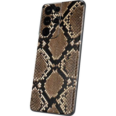 Serpent Animal Print Galaxy S21 Ultra 5G Skin
