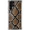 Serpent Animal Print Galaxy S22 Ultra Clear Case