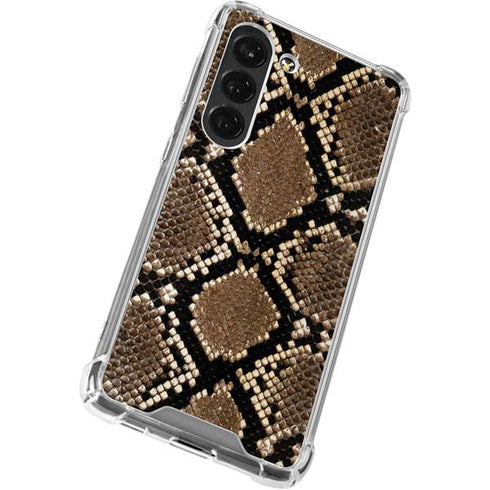 Serpent Animal Print Galaxy S23 Clear Case