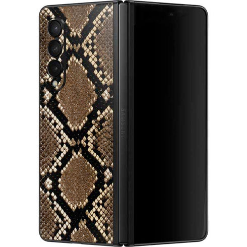 Serpent Animal Print Galaxy Z Fold3 5G Skin