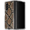 Serpent Animal Print Galaxy Z Fold4 5G Clear Case