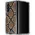 Serpent Animal Print Galaxy Z Fold4 5G Clear Case