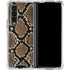 Serpent Animal Print Galaxy Z Fold4 5G Clear Case