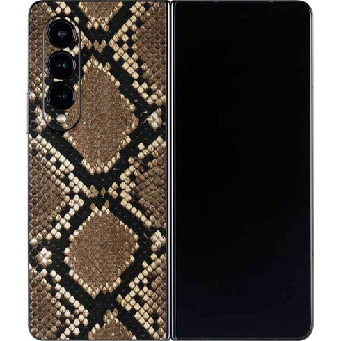 Serpent Animal Print Galaxy Z Fold4 5G Skin