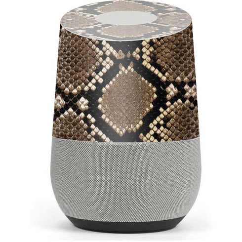 Serpent Animal Print Google Home Skin