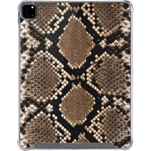 Serpent Animal Print iPad Pro 12.9in (2020) Clear Case