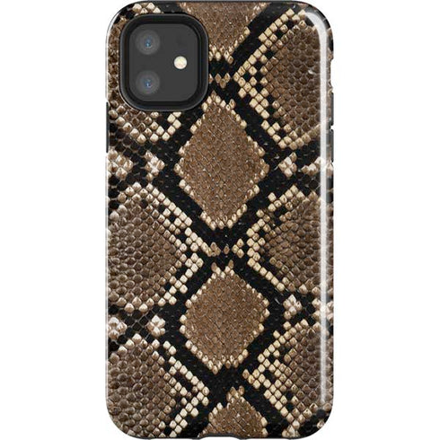 Serpent Animal Print iPhone 11 Impact Case