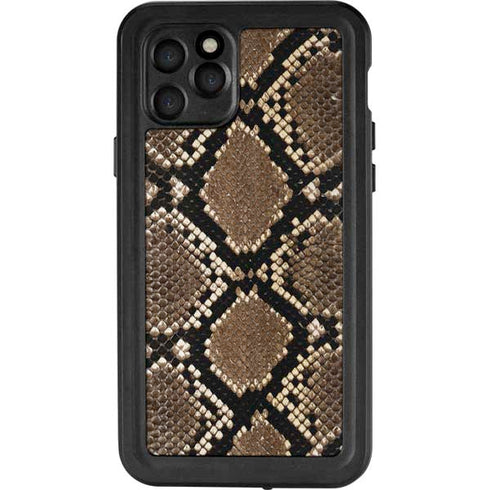 Serpent Animal Print iPhone 11 Pro Waterproof Case